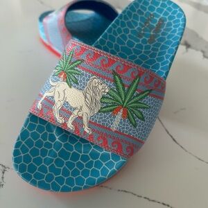 Johnny Was X Paolita Platform Pool Slide